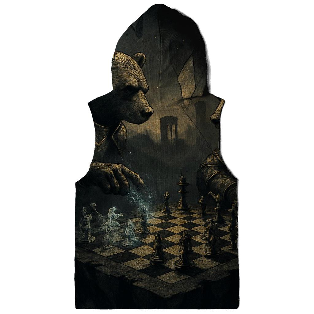 Mirrored Chessbear Duel hoodies fashion