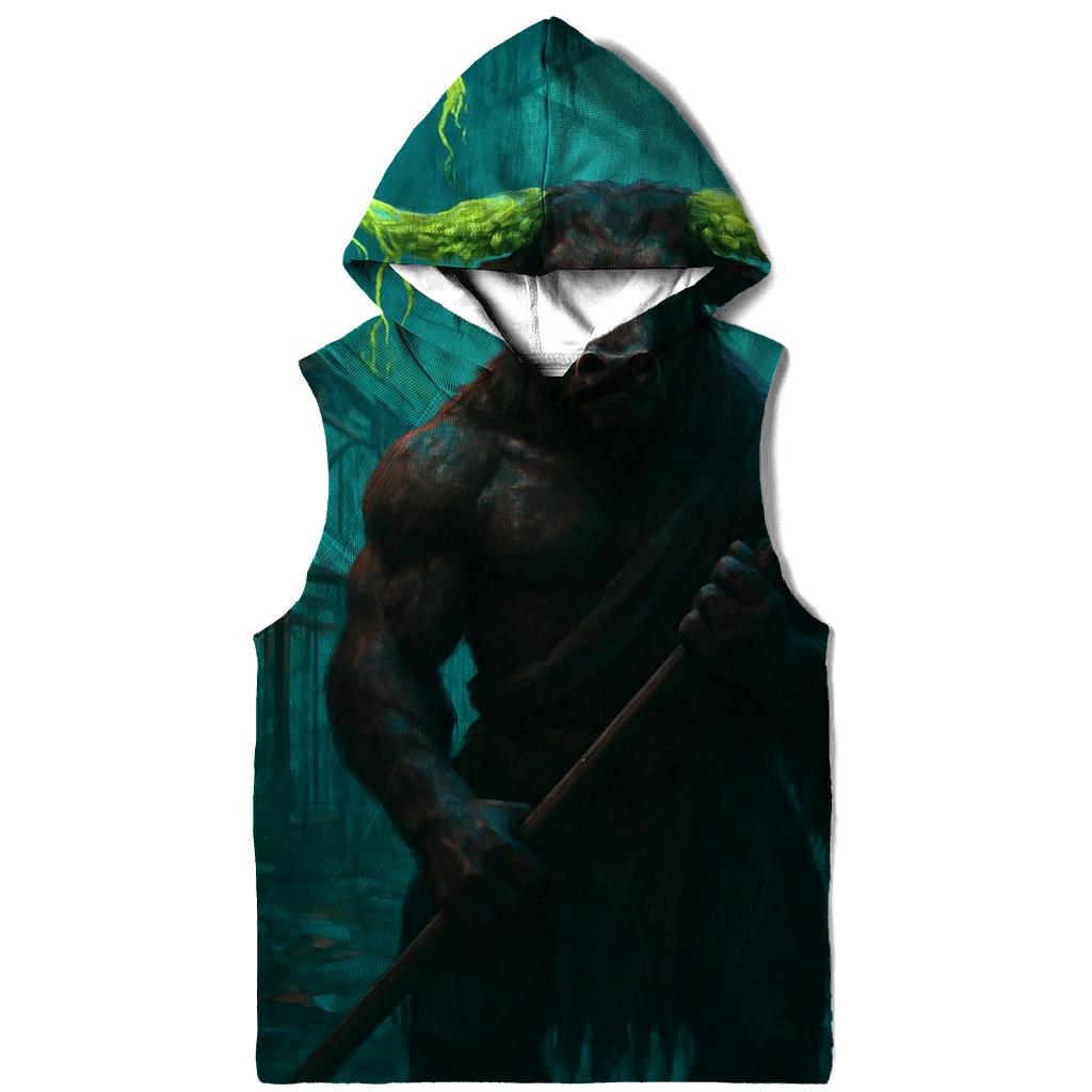 Vinebound Neon Minotaur heavyweight hoodies