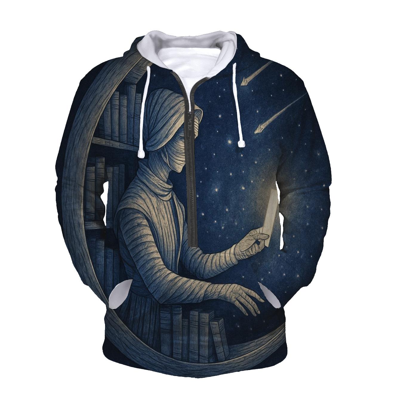 Paper Moon Librarian pullover hoodies