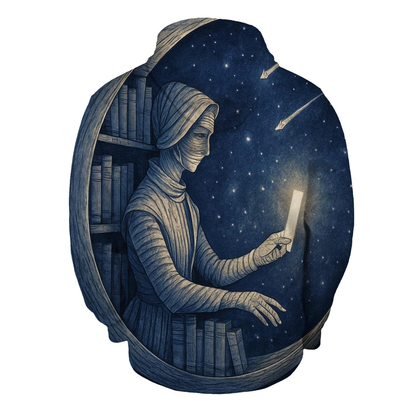 Paper Moon Librarian pullover hoodies