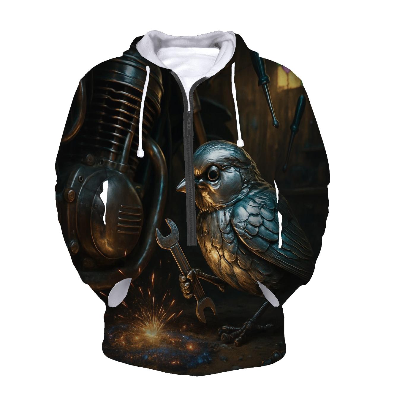 Chromed Sparrow Mechanic custom hoodies