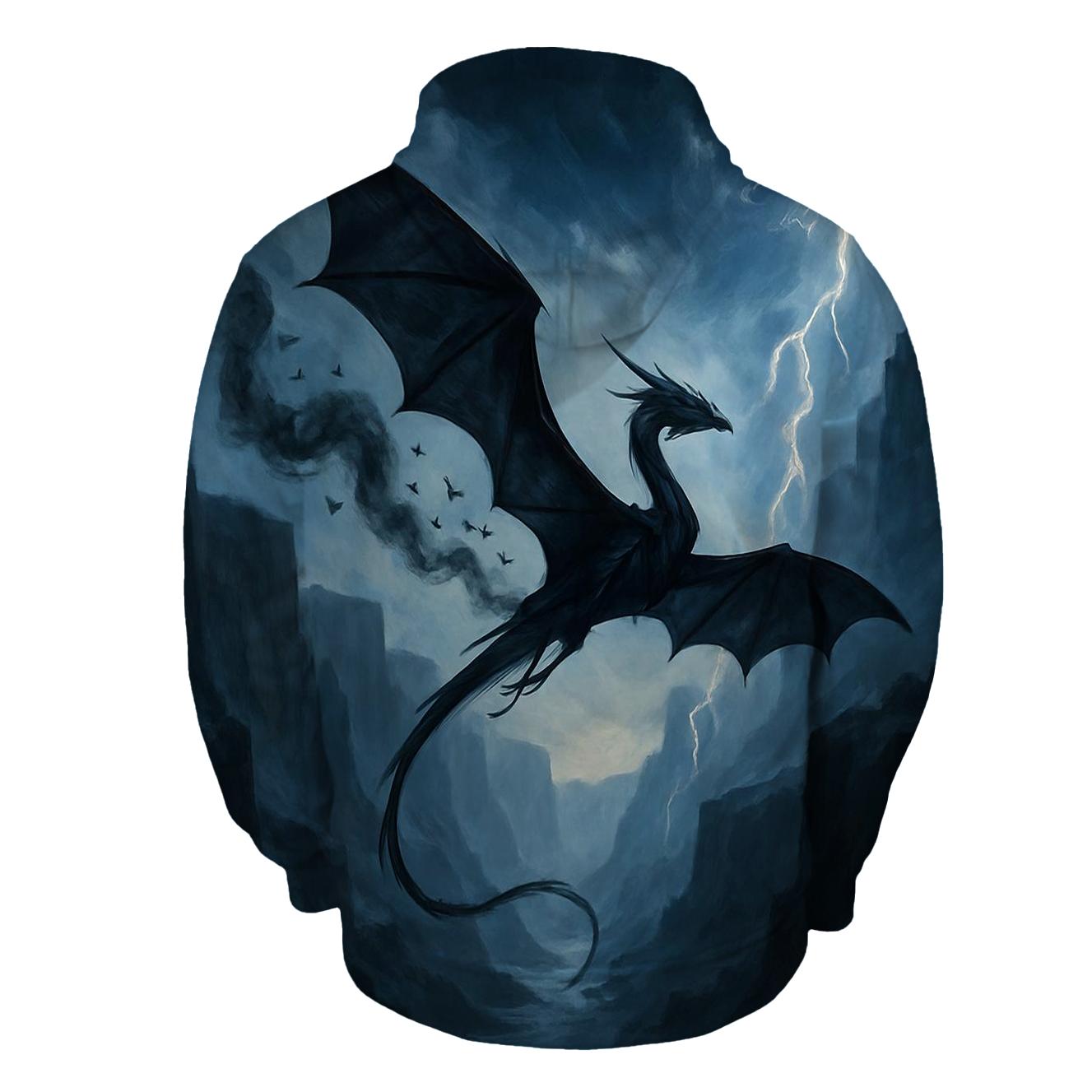 Obsidian Kite Dragon hoodie trends