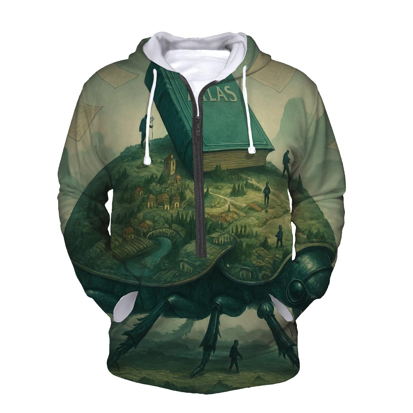 Mirrored Atlas Beetle hoodie designs