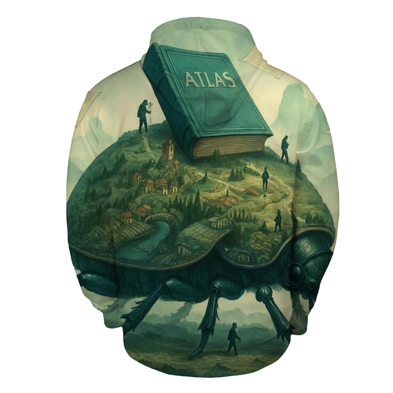 Mirrored Atlas Beetle hoodie designs