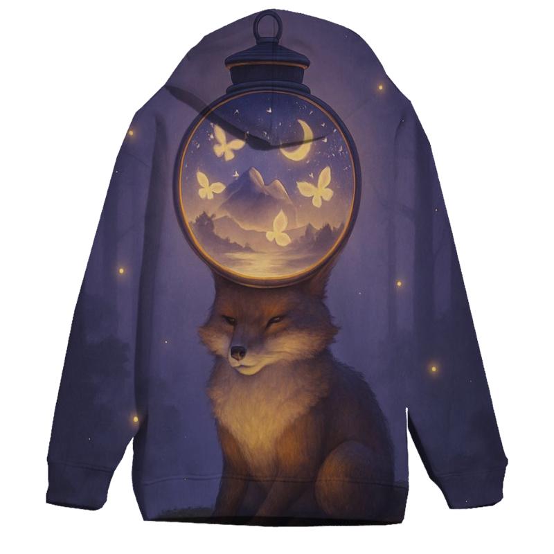 Lantern Mind Fox hoodie designs