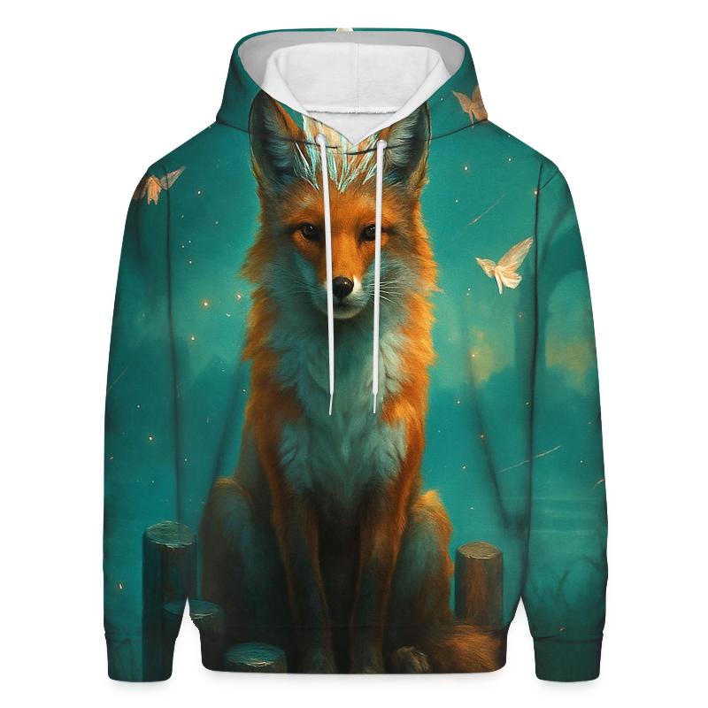 Quartz Crown Fox zip-up hoodies