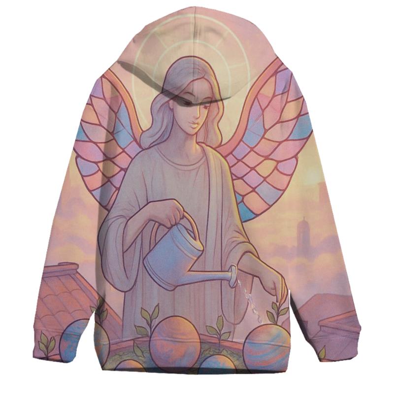 Glass Garden Seraph embroidered hoodies