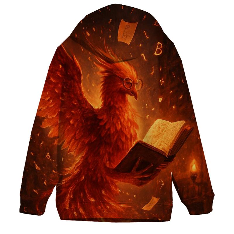 Phoenix Embers Librarian lightweight hoodies