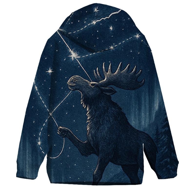Polaris Sewing Moose pullover hoodies