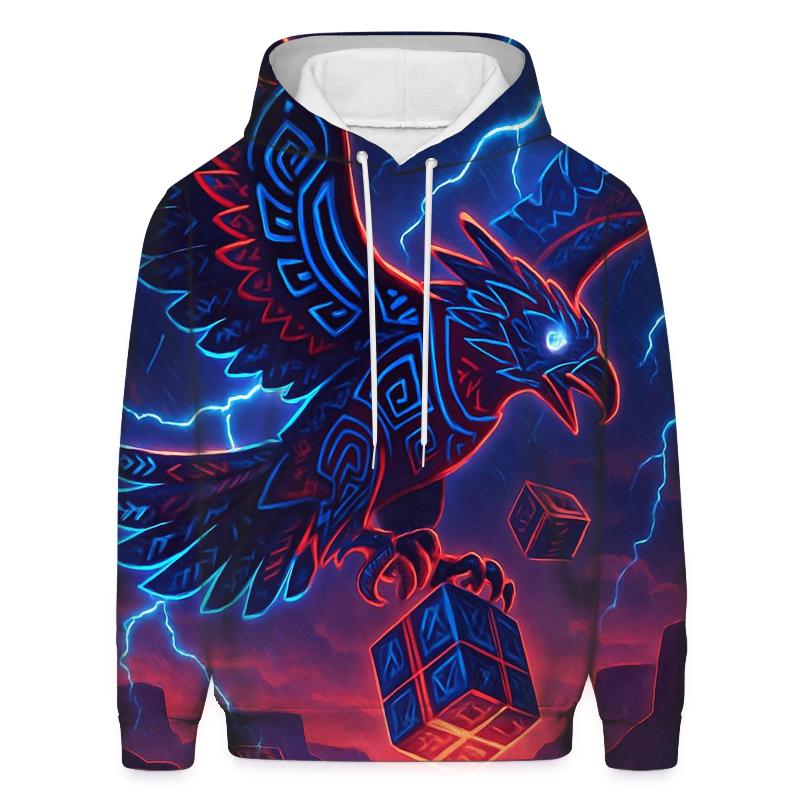 Thunderbird Neon Courier designer hoodies