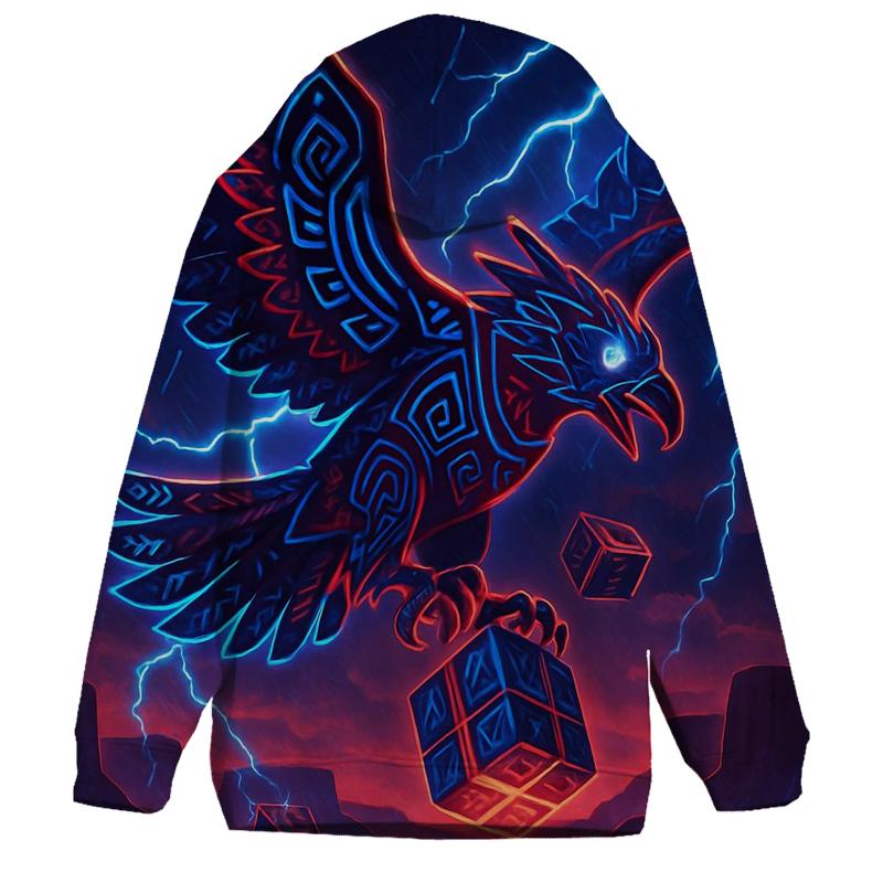 Thunderbird Neon Courier designer hoodies