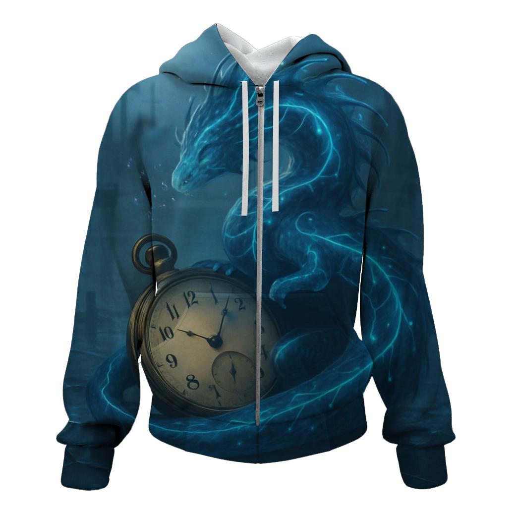 Clockwork Jelly Dragon designer hoodies