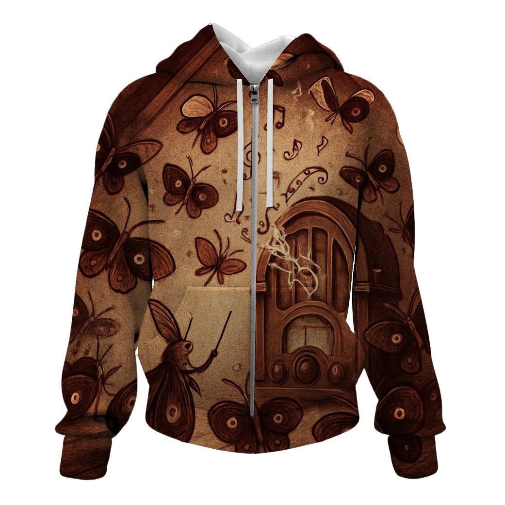Retro Radio Moth Orchestra hoodies fashion