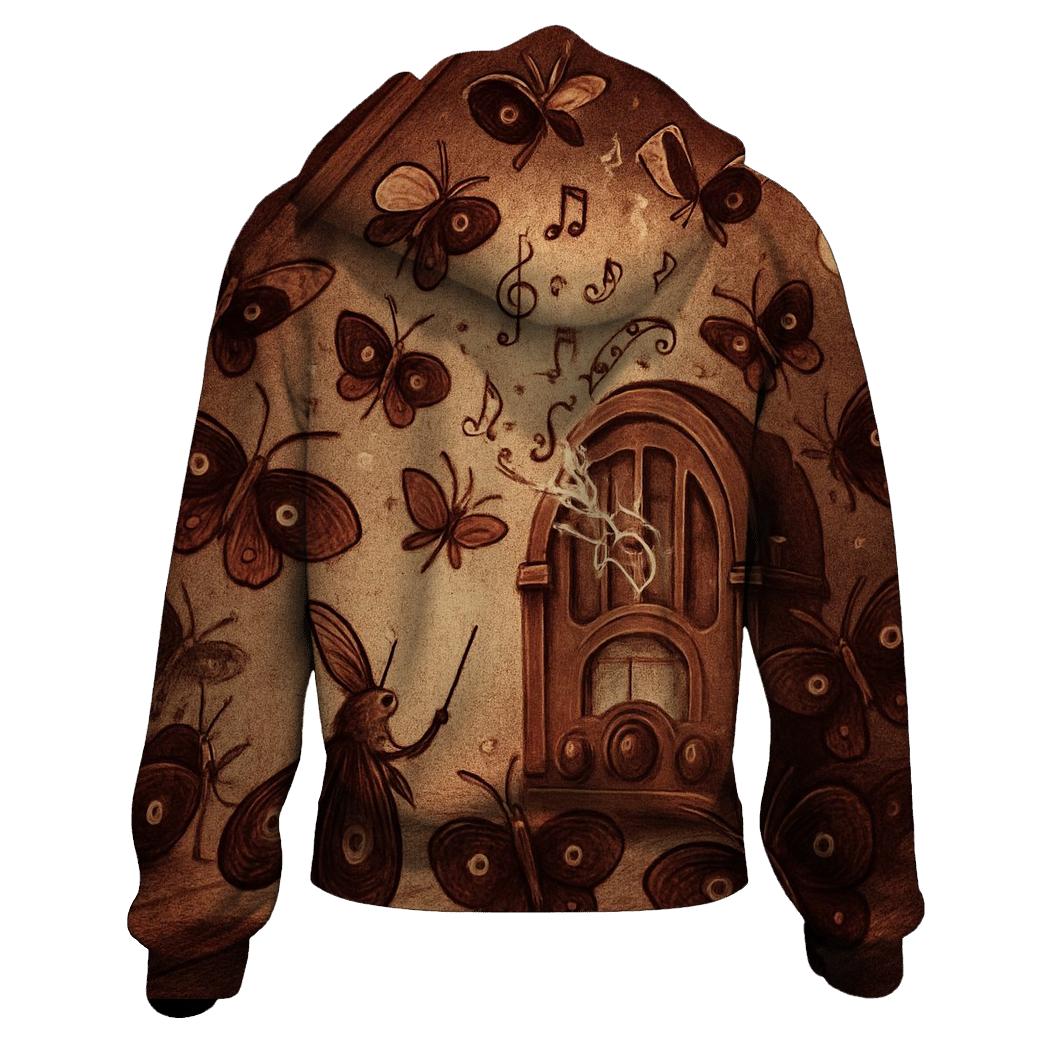 Retro Radio Moth Orchestra hoodies fashion