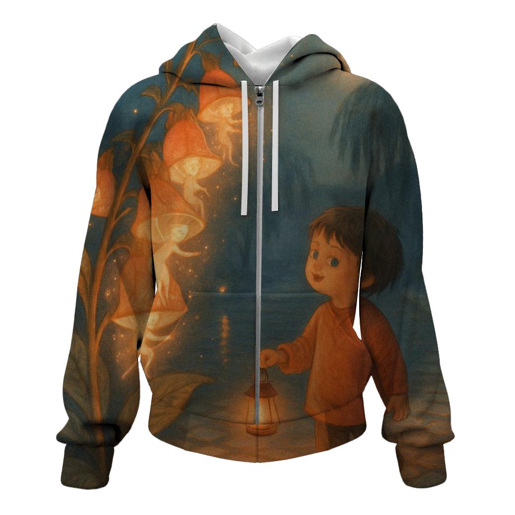 Flicker Lantern Foxglove hoodie styles