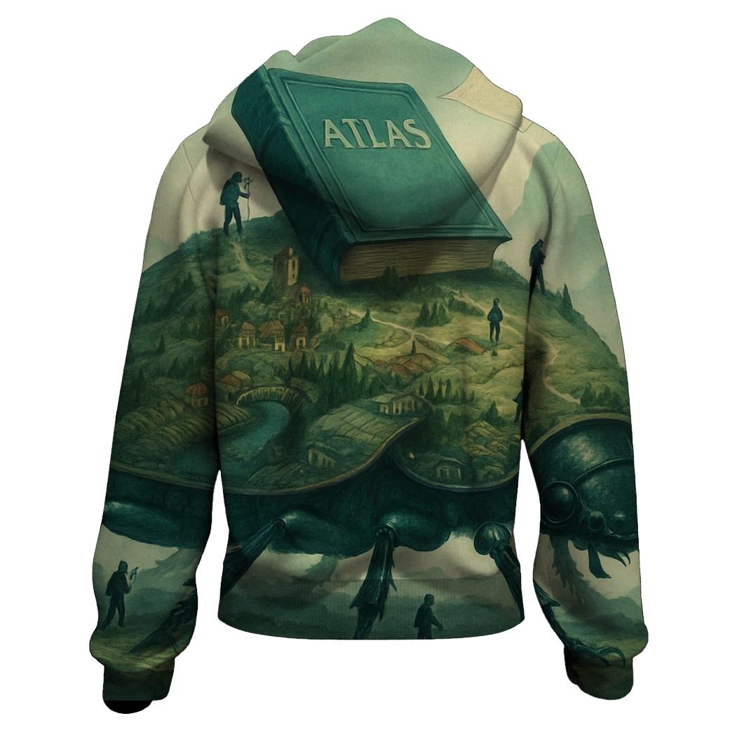 Mirrored Atlas Beetle designer hoodies