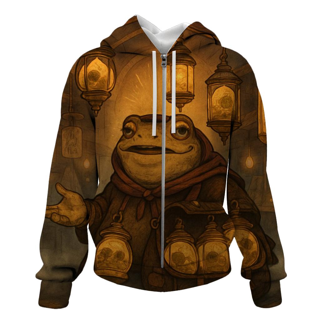 Gilded Lantern Merchant Toad hoodie designs