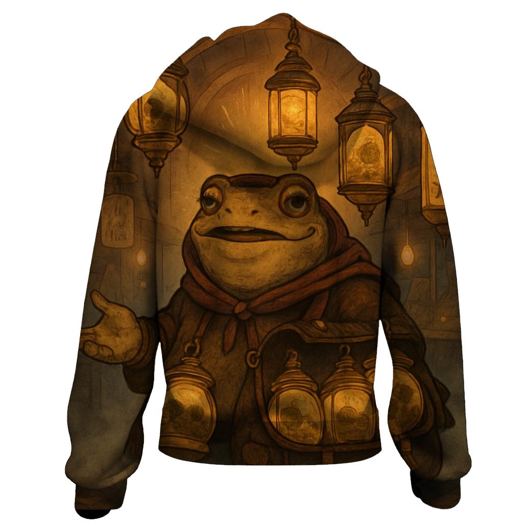 Gilded Lantern Merchant Toad hoodie designs