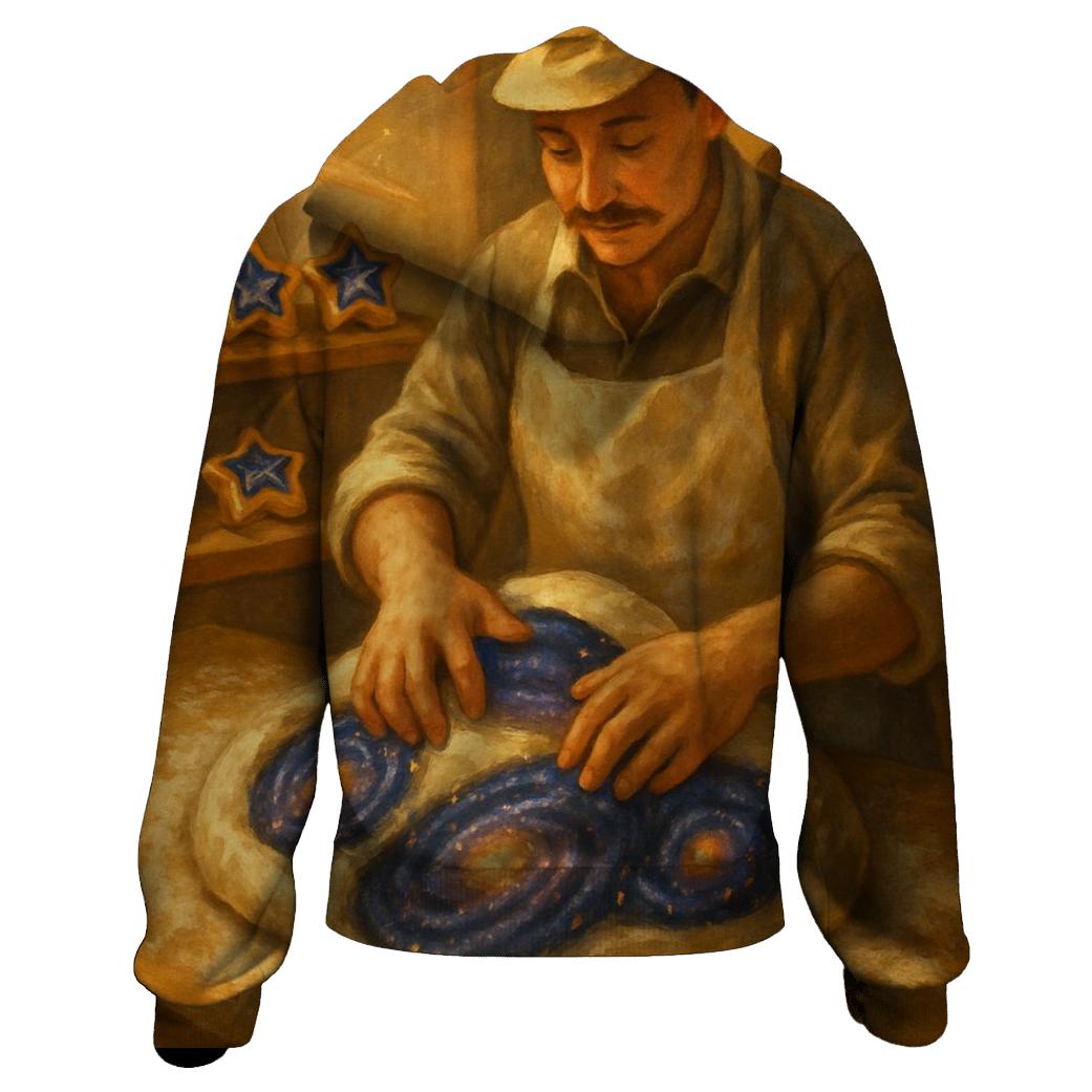 Pocket Universe Baker designer hoodies