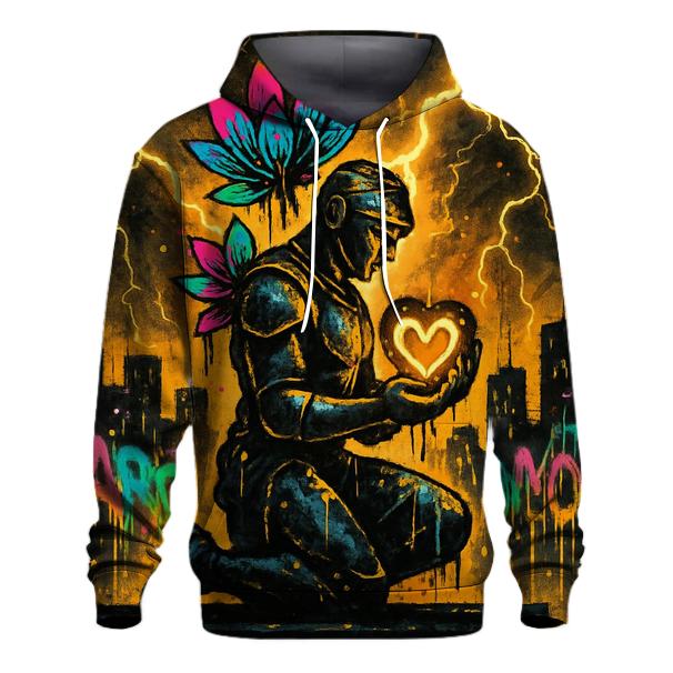 Graffiti Lotus Sentinel custom hoodies