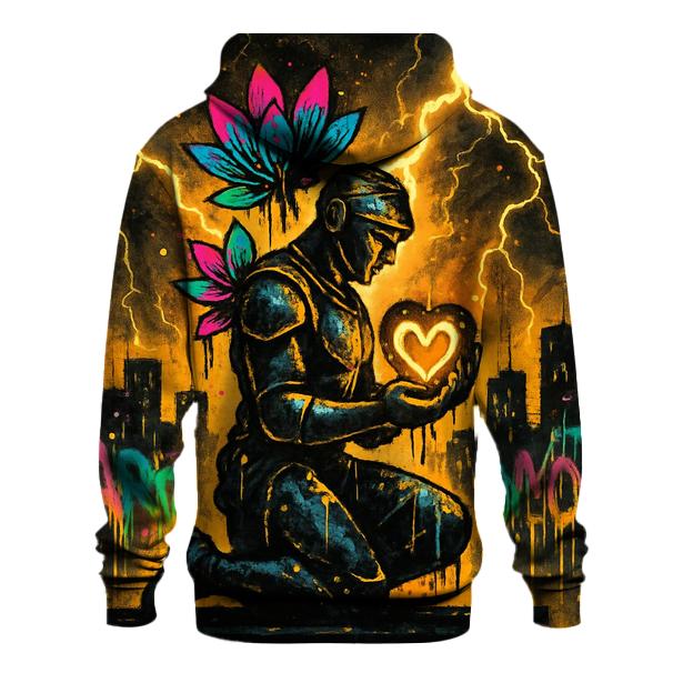 Graffiti Lotus Sentinel custom hoodies