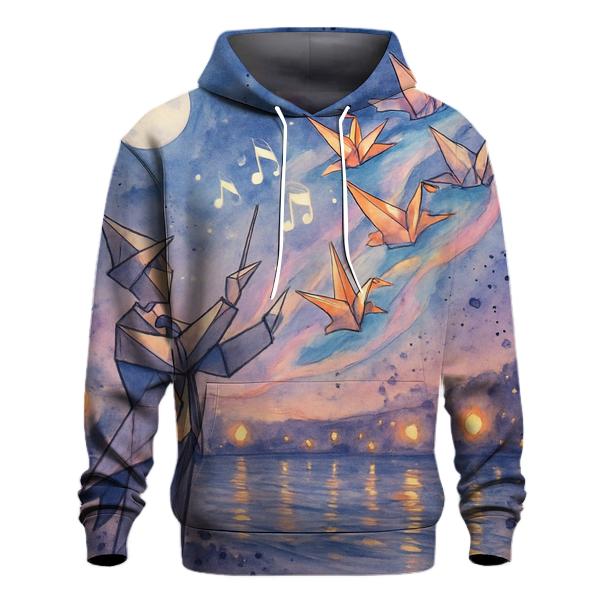 Paper Crane Conductor custom hoodies