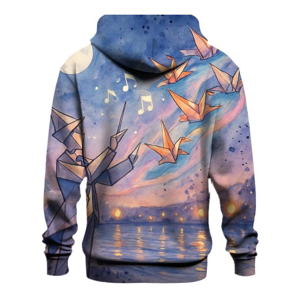 Paper Crane Conductor custom hoodies