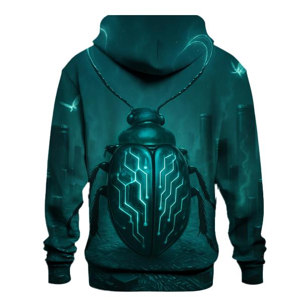 Circuitboard Monarch Beetle hoodie styles