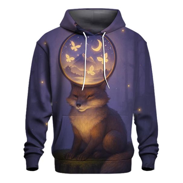 Lantern Mind Fox lightweight hoodies