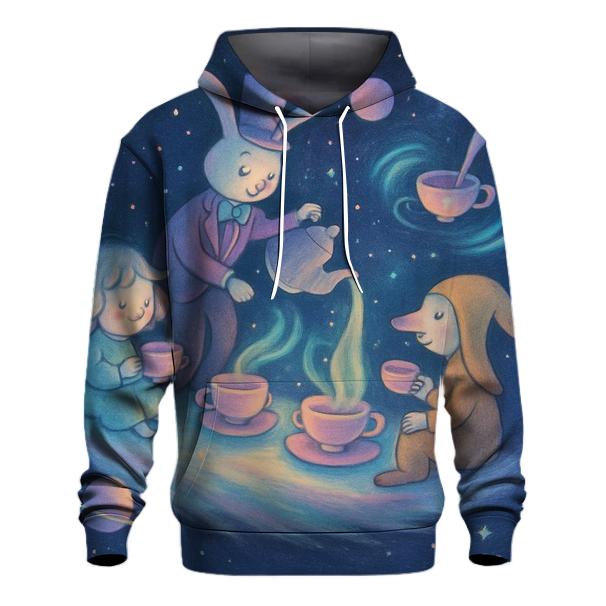 Comet Tail Tea Party designer hoodies