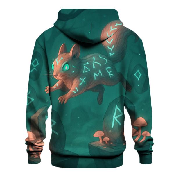 Glyphbound Squirrel zip-up hoodies