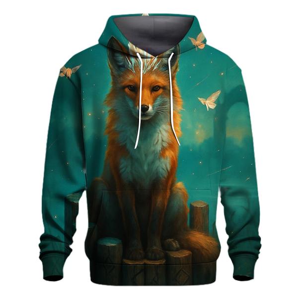 Quartz Crown Fox zip-up hoodies