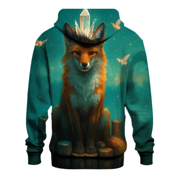 Quartz Crown Fox zip-up hoodies