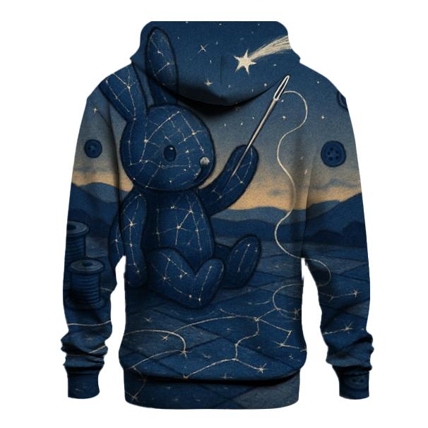 Stitched Constellation Rabbit premium hoodies