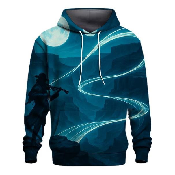 Echo Canyon Violinist embroidered hoodies