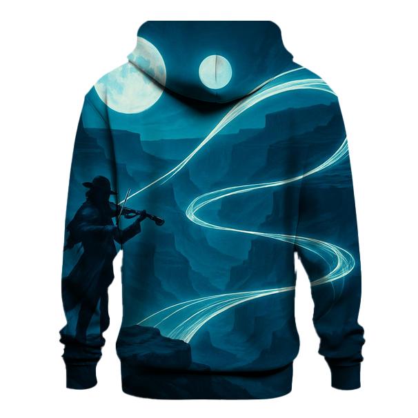 Echo Canyon Violinist embroidered hoodies