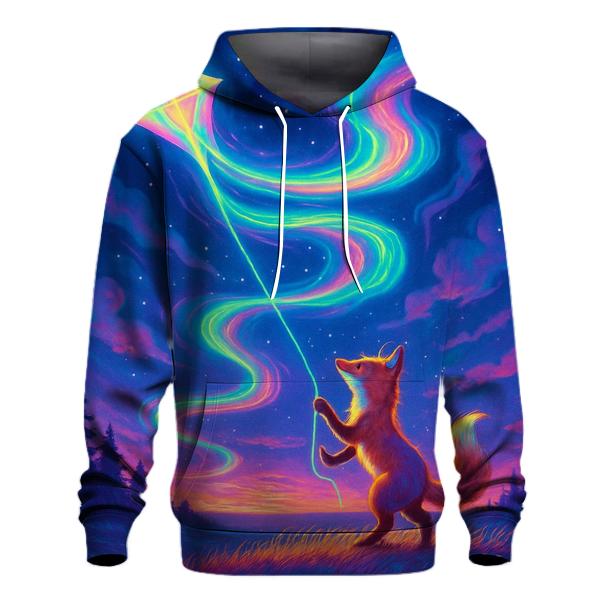 Aurora Kite Fox pullover hoodies