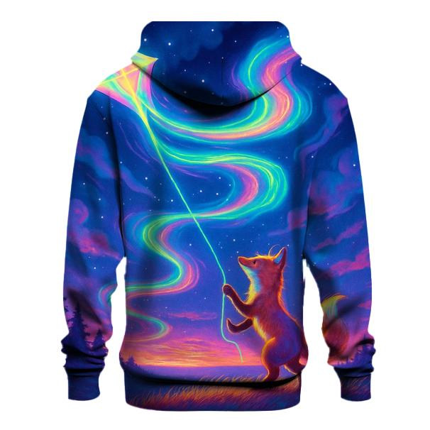 Aurora Kite Fox pullover hoodies