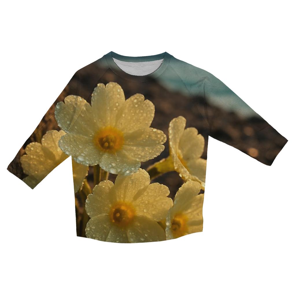 Dawn Pollination At Alpine Primrose Basin trendy 3/4 sleeve tops