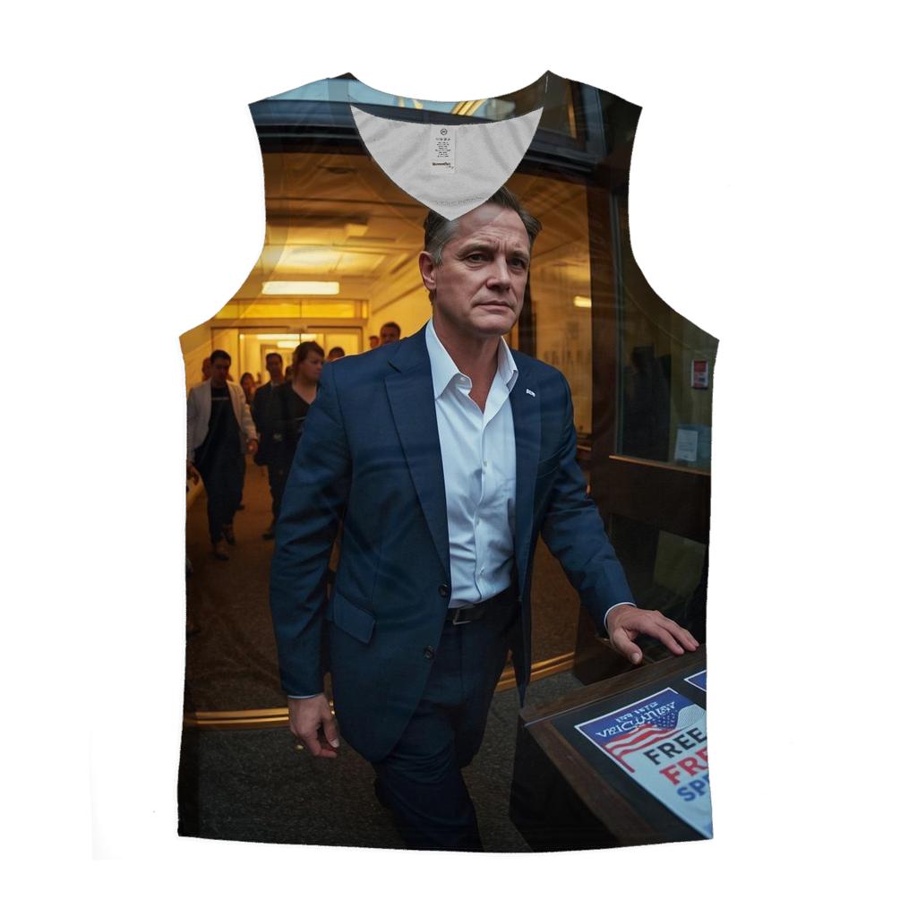Charlie Kirk Campus Town Hall Aftermath cotton sleeveless tops