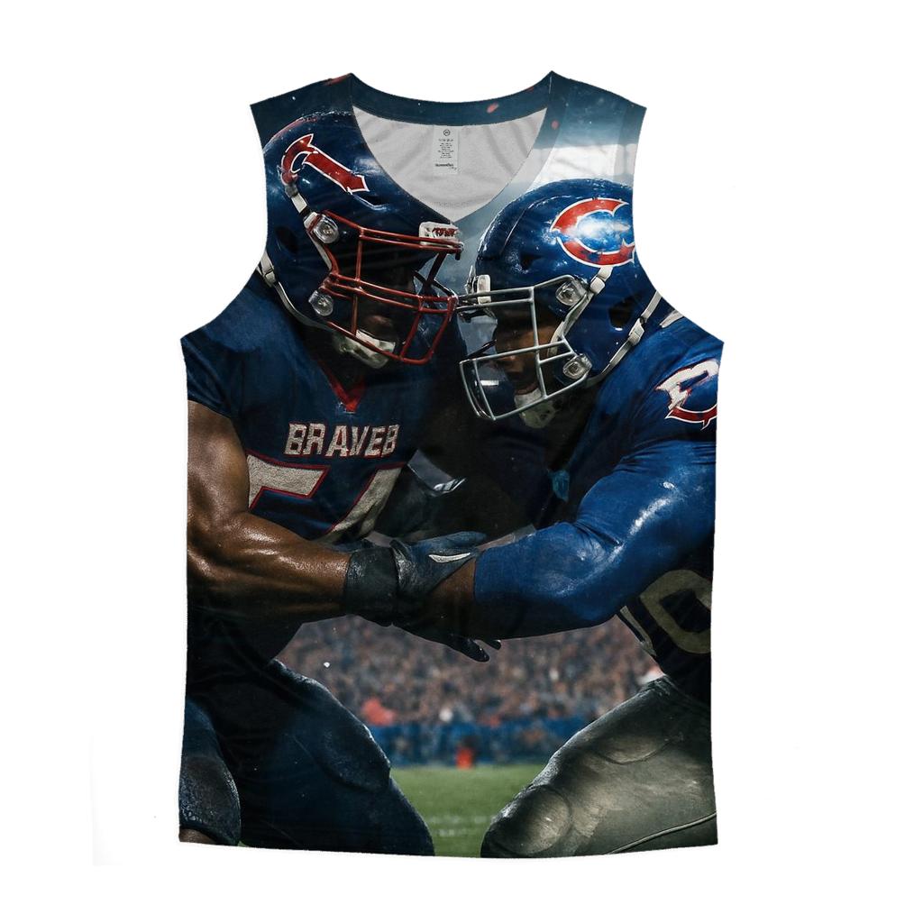 Diamond Clash At Midnight personalized athletic tanks