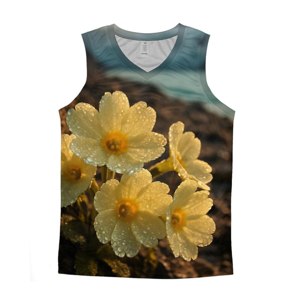 Dawn Pollination At Alpine Primrose Basin trendy fitted tank tops