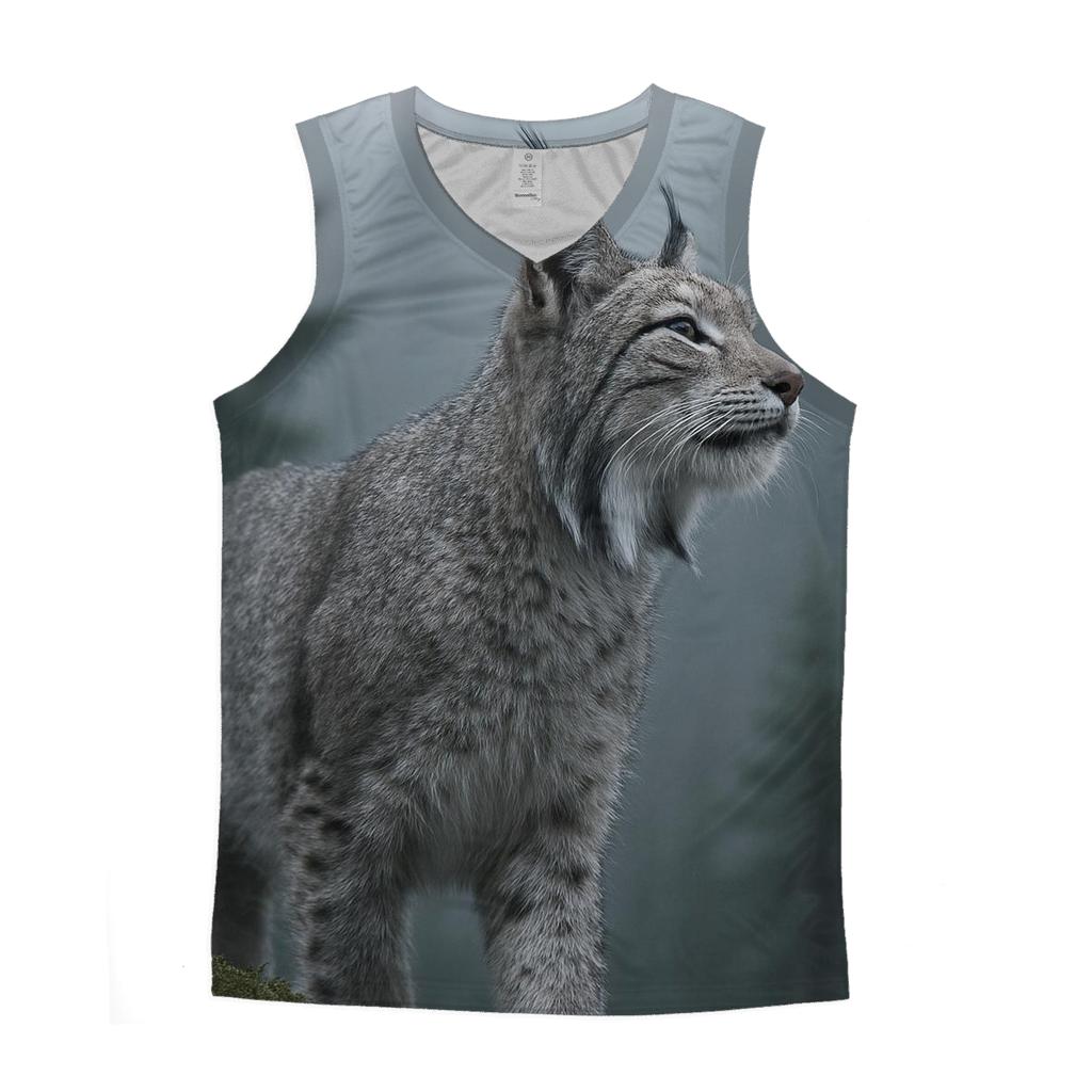 Fogline Stalker — Eurasian Lynx custom tank tops