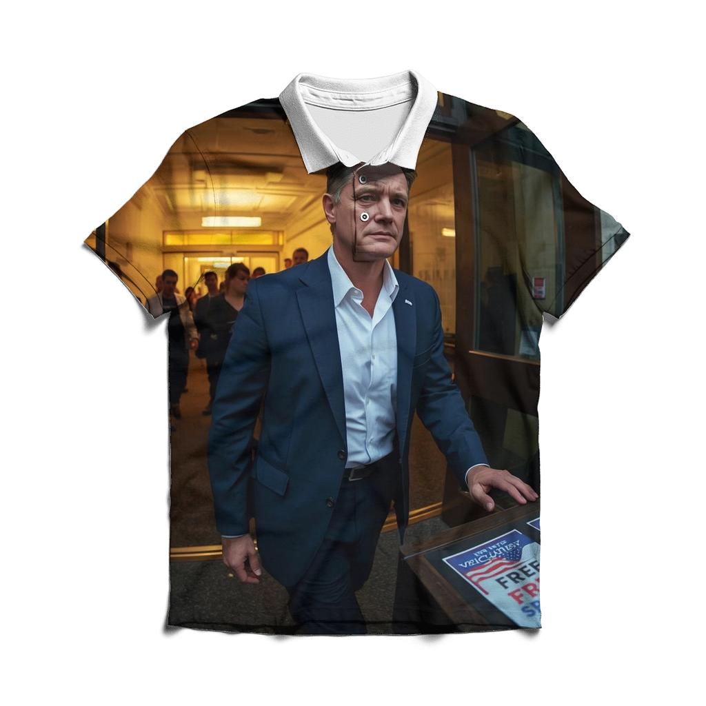 Charlie Kirk Campus Town Hall Aftermath classic pique polos