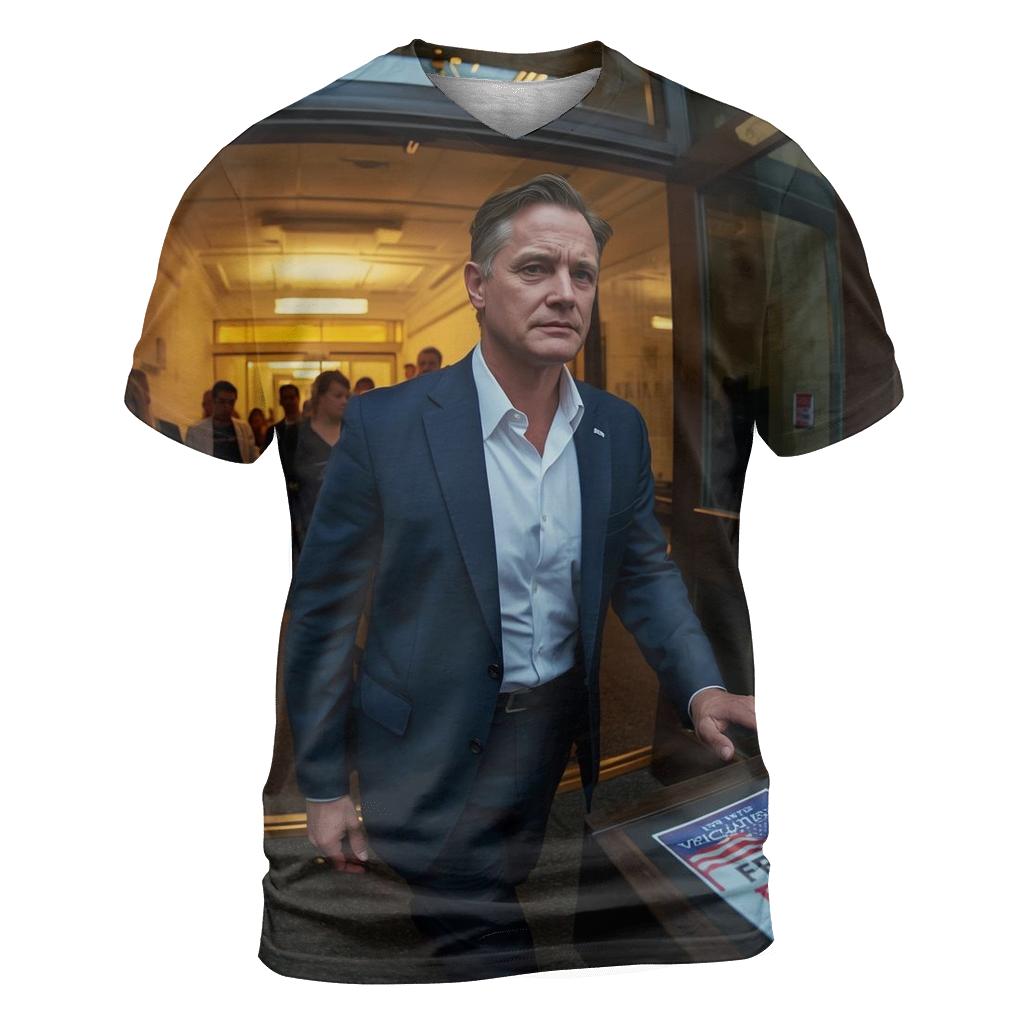Charlie Kirk Campus Town Hall Aftermath designer pattern shirts