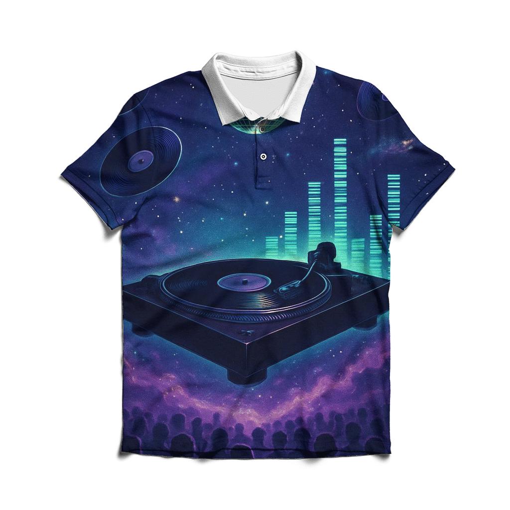 Nebula Nightstage custom polo shirts