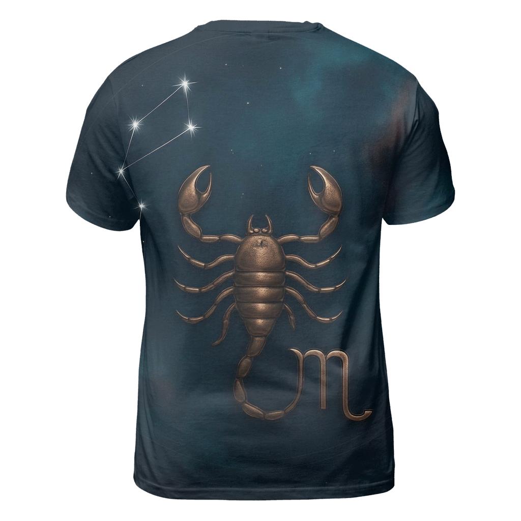 Scorpio Nebula Constellation Portrait designer pattern shirts