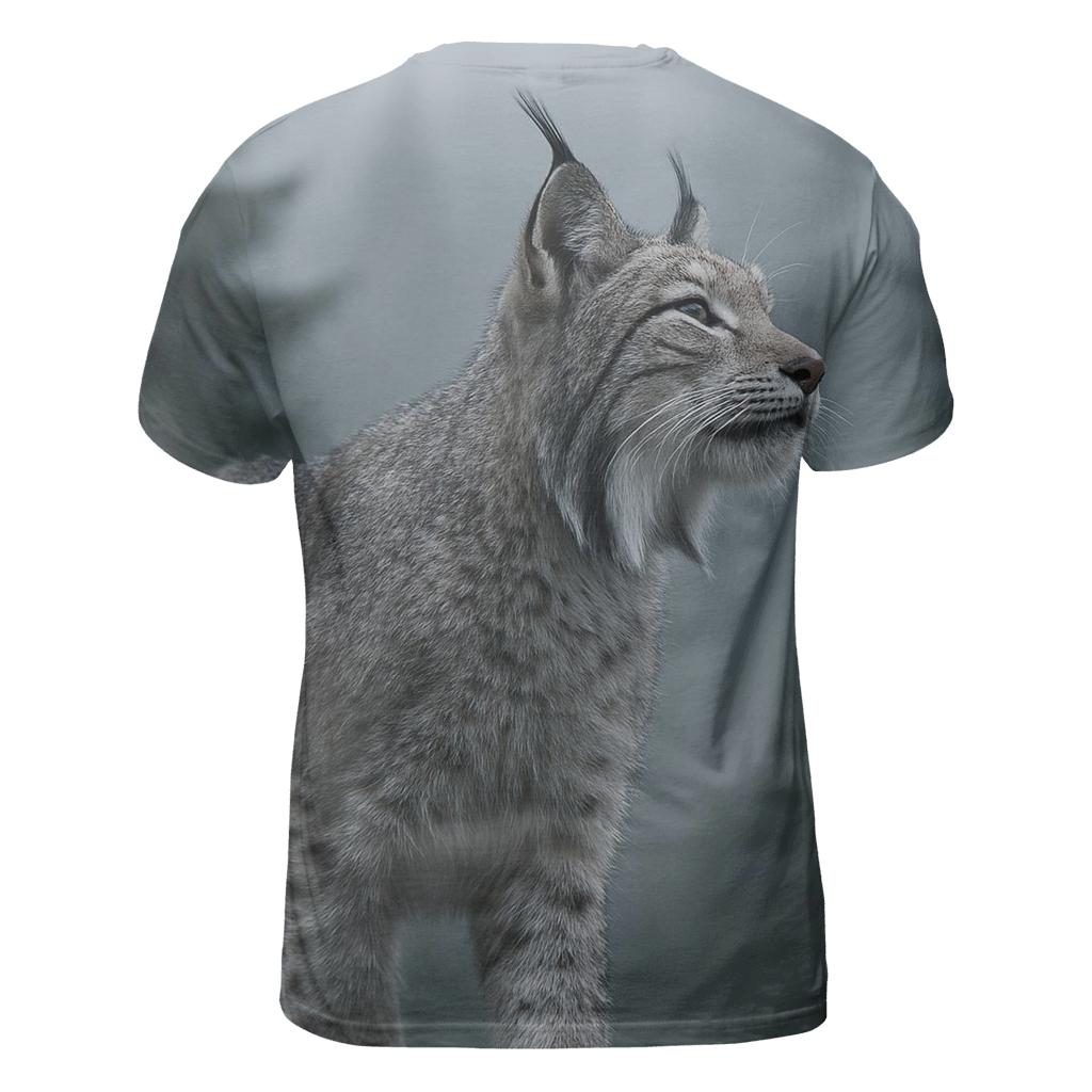 Fogline Stalker — Eurasian Lynx creative print fashion shirts