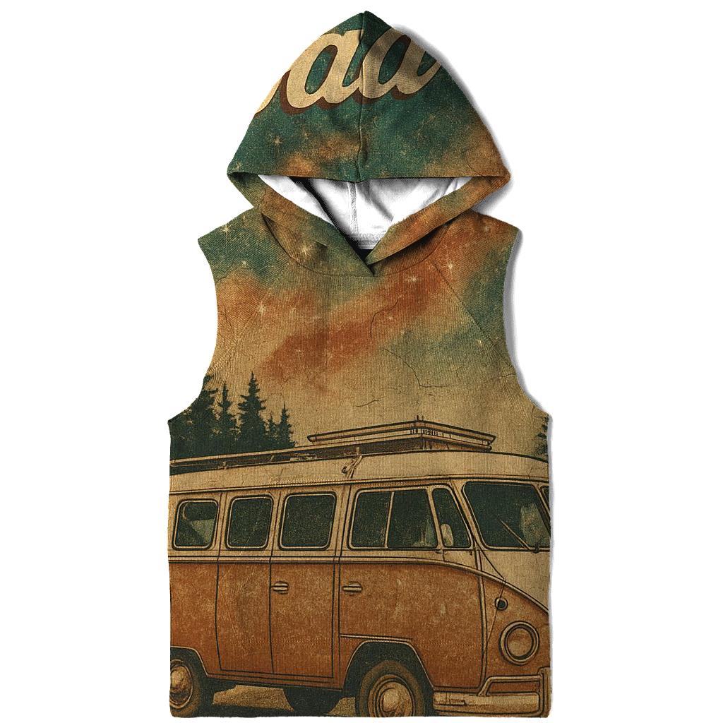 Celestial Roadtrip Poster embroidered hoodies