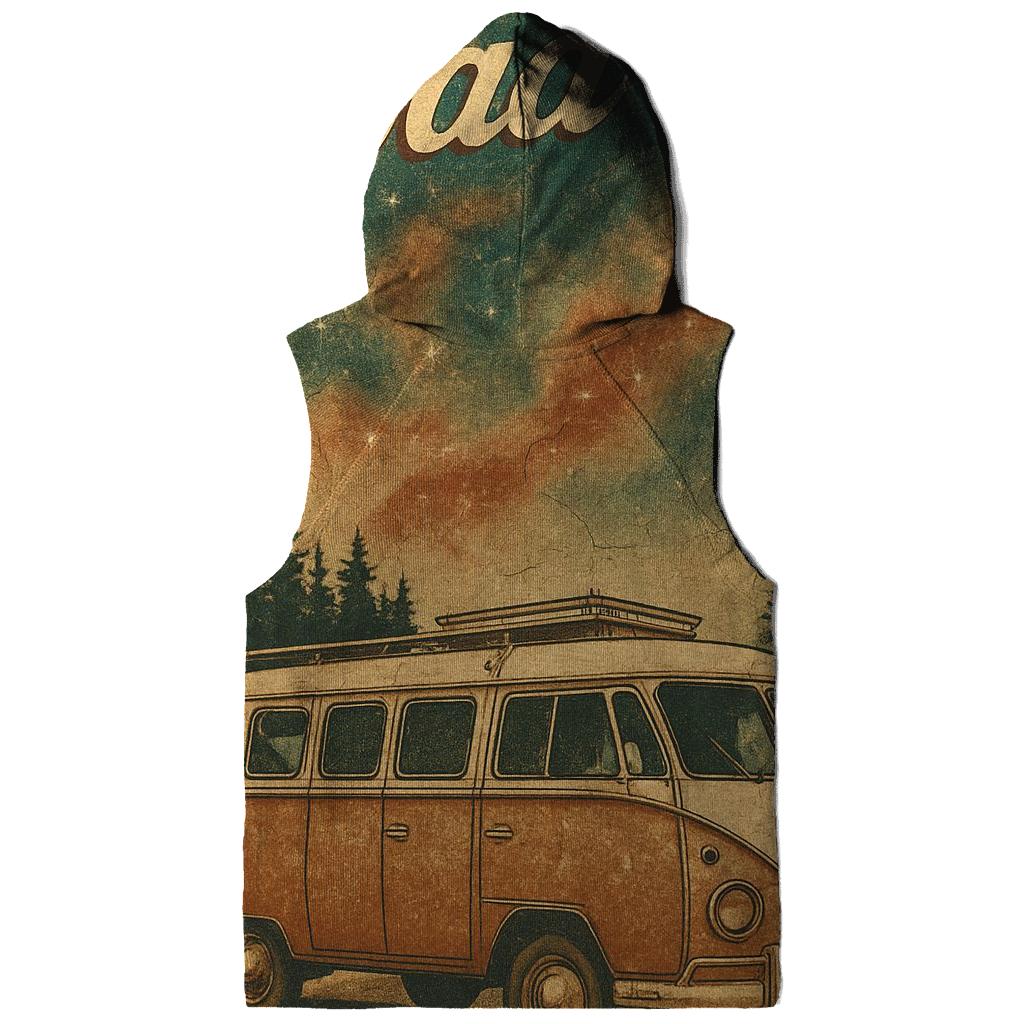 Celestial Roadtrip Poster embroidered hoodies